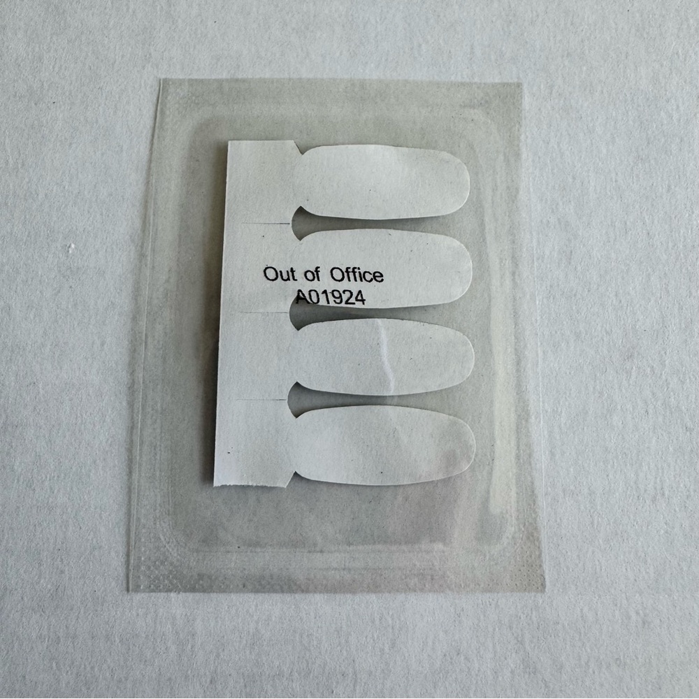 *Exclusive* Color Street: Out of Office | Floral Black Clear Overlay Summer - Picture 6 of 15